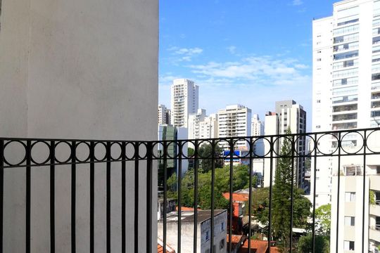 Varnda de apartamento para alugar com 2 quartos, 67m² em Pinheiros, São Paulo