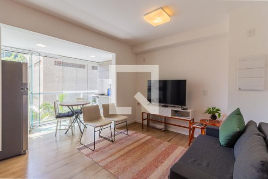 Studio de kitnet/studio para alugar com 1 quarto, 32m² em Sumaré, São Paulo