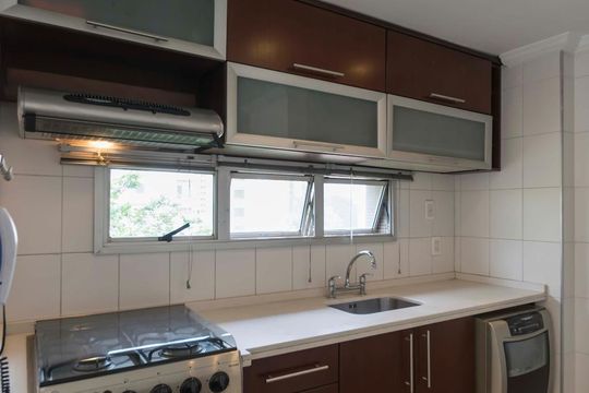 1o. Andar - Cozinha (Armários) de apartamento à venda com 1 quarto, 65m² em Vila Mariana, São Paulo
