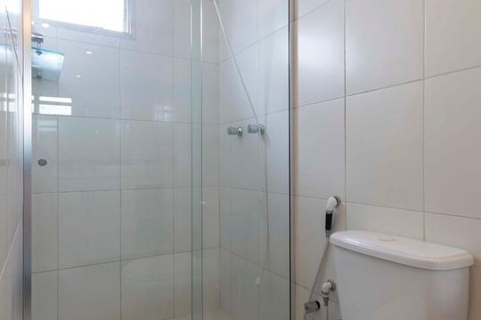 2o. Andar - Banheiro de apartamento à venda com 1 quarto, 65m² em Vila Mariana, São Paulo