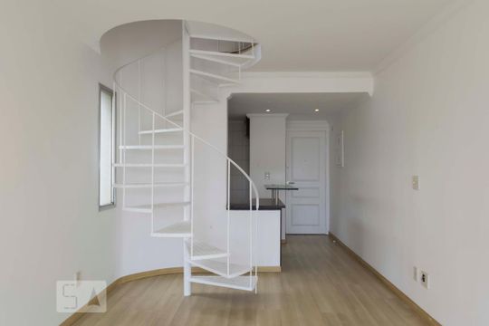 1o. Andar - Sala de apartamento à venda com 1 quarto, 65m² em Vila Mariana, São Paulo