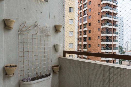1o. Andar - Varanda de apartamento à venda com 1 quarto, 65m² em Vila Mariana, São Paulo