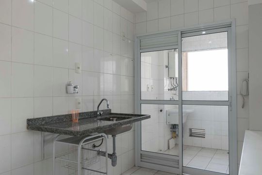 Cozinha de apartamento à venda com 2 quartos, 78m² em Vila Dom Pedro I, São Paulo