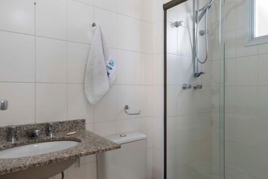 Quarto 2 - Suíte/ Banheiro de apartamento à venda com 2 quartos, 78m² em Vila Dom Pedro I, São Paulo