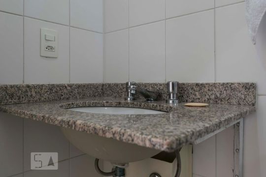 Quarto 2 - Suíte/ Banheiro (Torneira) de apartamento à venda com 2 quartos, 78m² em Vila Dom Pedro I, São Paulo