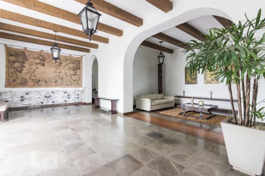 Hall Social de apartamento à venda com 5 quartos, 498m² em Santana, São Paulo
