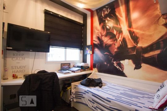 Suite 1 de apartamento à venda com 4 quartos, 134m² em Santo Amaro, São Paulo