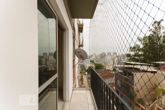 Varanda sala de apartamento para alugar com 2 quartos, 60m² em Tijuca, Rio de Janeiro