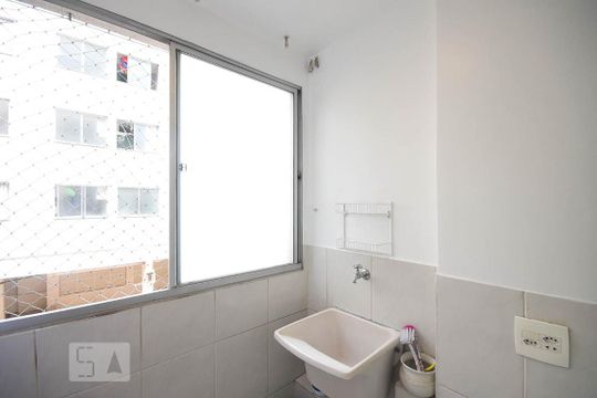 Área de serviço de apartamento à venda com 2 quartos, 42m² em Jardim Leonor, São Paulo