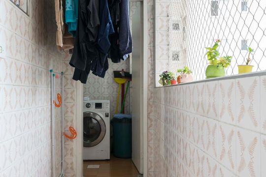 Área de serviço de apartamento para alugar com 2 quartos, 75m² em Vila Mariana, São Paulo