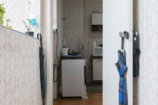 Área de serviço de apartamento para alugar com 2 quartos, 75m² em Vila Mariana, São Paulo