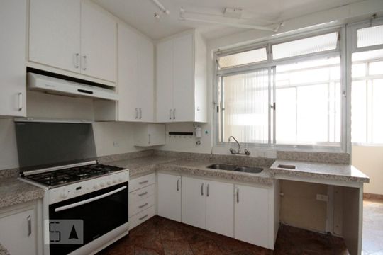 Cozinha de apartamento à venda com 4 quartos, 210m² em Santa Cecília, São Paulo