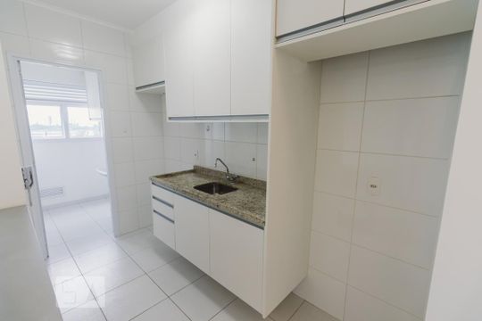 Cozinha de apartamento à venda com 1 quarto, 45m² em Várzea da Barra Funda, São Paulo