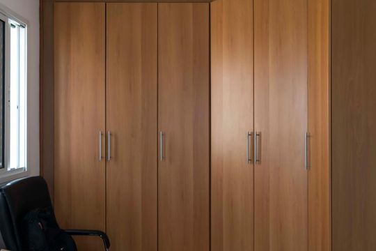 Quarto 2 (Armários) de apartamento à venda com 2 quartos, 63m² em Jardim Previdência, São Paulo