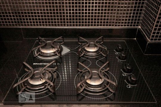 Cozinha de apartamento à venda com 1 quarto, 55m² em Consolação, São Paulo