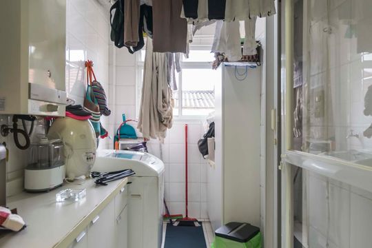 Área de serviço de apartamento para alugar com 2 quartos, 80m² em Vila Mariana, São Paulo