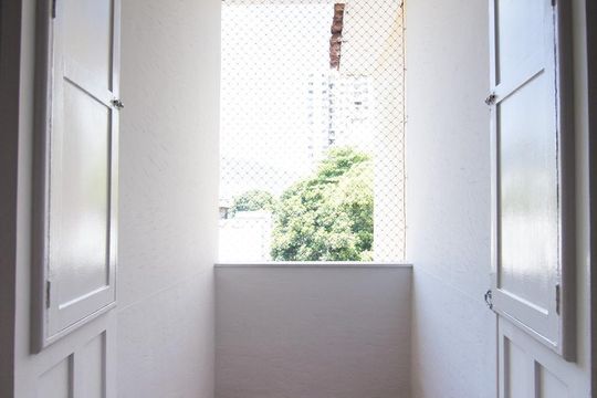 Varanda sala de apartamento para alugar com 3 quartos, 90m² em Maracanã, Rio de Janeiro