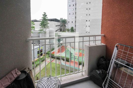 Varanda da Sala de apartamento para alugar com 2 quartos, 55m² em Vila Prudente, São Paulo