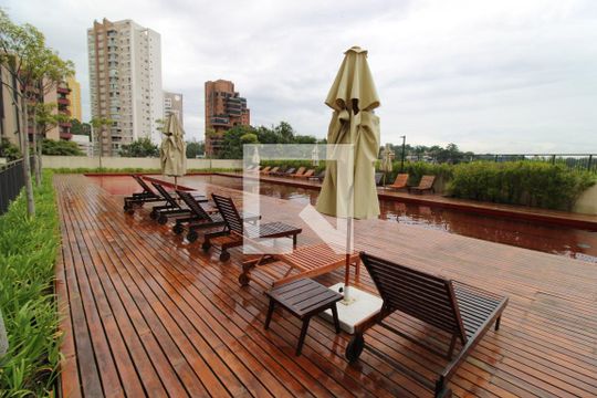 Área comum - Piscina de apartamento para alugar com 2 quartos, 140m² em Jardim Fonte do Morumbi, São Paulo
