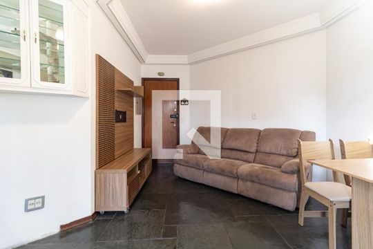 Sala de apartamento à venda com 1 quarto, 60m² em Aclimação, São Paulo