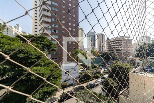 Vista da Varanda da Suíte de apartamento à venda com 1 quarto, 60m² em Aclimação, São Paulo
