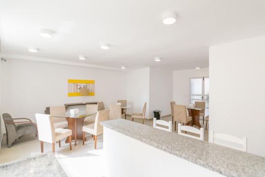 Salão de Festas de apartamento para alugar com 2 quartos, 55m² em Jardim Cristiane, Santo André