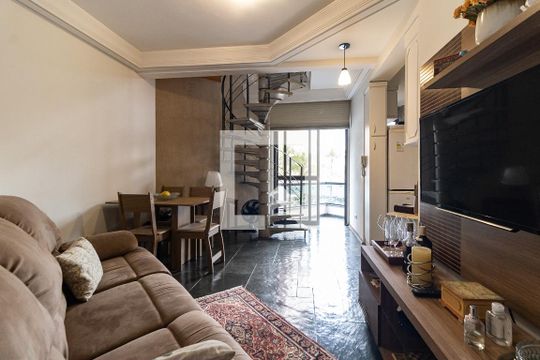Sala de apartamento à venda com 1 quarto, 60m² em Aclimação, São Paulo
