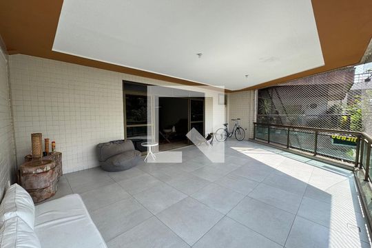 Varanda de apartamento para alugar com 4 quartos, 180m² em Recreio dos Bandeirantes, Rio de Janeiro