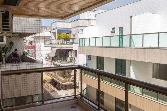 Varanda de apartamento à venda com 2 quartos, 80m² em Recreio dos Bandeirantes, Rio de Janeiro