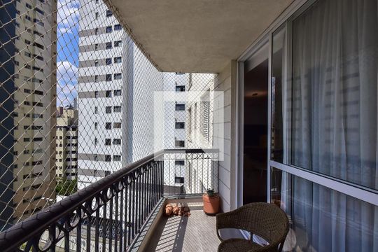 Varanda de apartamento à venda com 2 quartos, 112m² em Vila Suzana, São Paulo