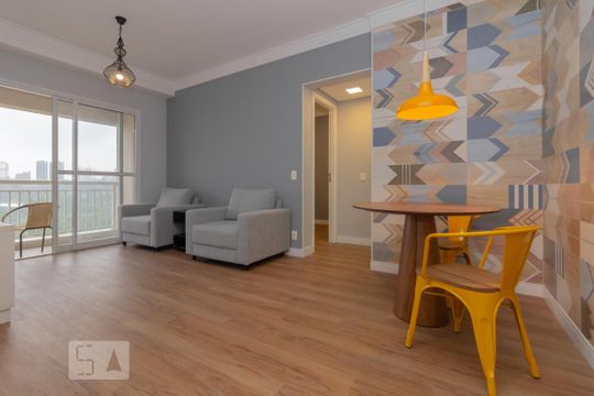 Apartamento para alugar com 1 quarto, 51m² em Empresarial 18 do Forte, Barueri