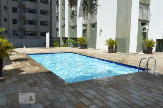 Área comum - Piscina de apartamento à venda com 3 quartos, 110m² em Ingá, Niterói