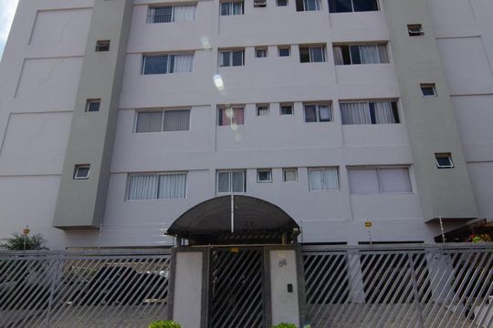 Fachada do prédio de apartamento para alugar com 2 quartos, 60m² em Jardim Quarto Centenário, Campinas