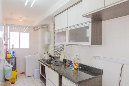 Cozinha de apartamento à venda com 3 quartos, 70m² em Jardim Prudência , São Paulo