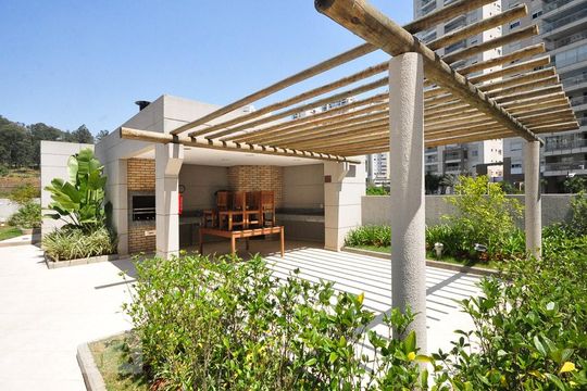Churrasqueira de apartamento para alugar com 2 quartos, 55m² em Vila Andrade, São Paulo - Torre 2