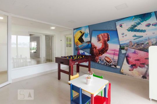 Salão de jogos de apartamento para alugar com 1 quarto, 30m² em Vila Diva (zona Norte), São Paulo