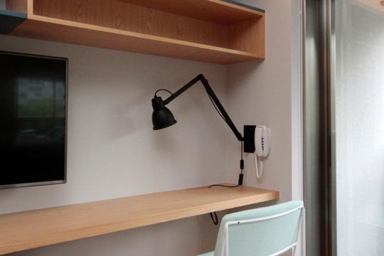 Sala de apartamento à venda com 1 quarto, 49m² em República, São Paulo