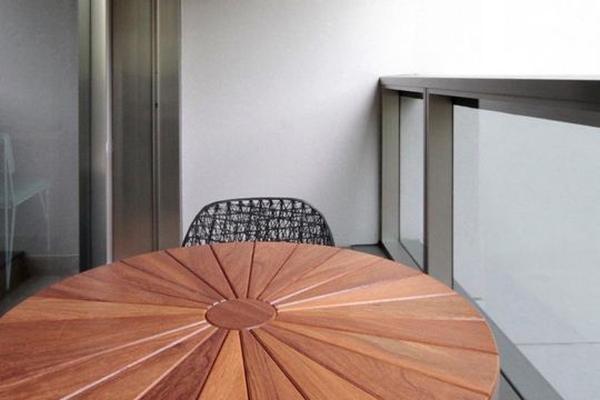 Varanda de apartamento à venda com 1 quarto, 49m² em República, São Paulo
