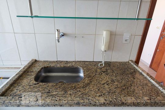 Cozinha de apartamento para alugar com 2 quartos, 52m² em Vila Parque Jabaquara, São Paulo