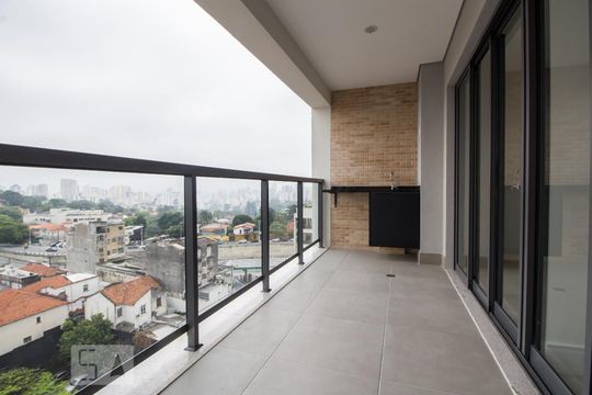 Sala varanda de apartamento para alugar com 1 quarto, 44m² em Pinheiros, São Paulo