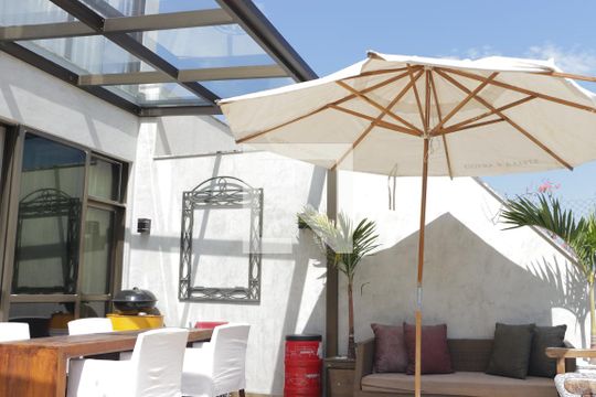 Varanda da Sala de apartamento à venda com 3 quartos, 240m² em Barra da Tijuca, Rio de Janeiro