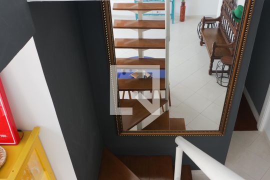 Hall do segundo andar de apartamento à venda com 3 quartos, 240m² em Barra da Tijuca, Rio de Janeiro