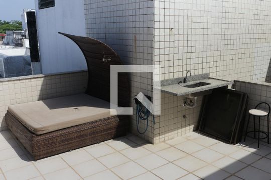 Área comum - Churrasqueira de apartamento à venda com 3 quartos, 240m² em Barra da Tijuca, Rio de Janeiro