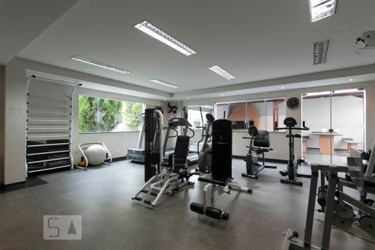 Área comum - Academia de apartamento à venda com 3 quartos, 90m² em Vila Santo Estéfano, São Paulo