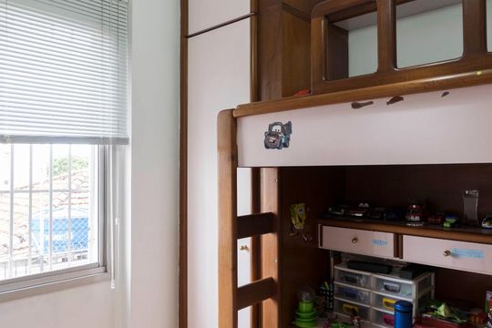 Quarto 2 (Armários) de apartamento à venda com 3 quartos, 90m² em Vila Santo Estéfano, São Paulo
