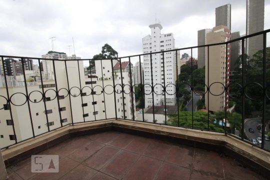 Varanda da suíte de apartamento à venda com 4 quartos, 147m² em Jardim Ampliação, São Paulo