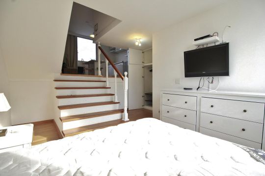 Suíte de apartamento para alugar com 1 quarto, 40m² em Vila Tramontano, São Paulo