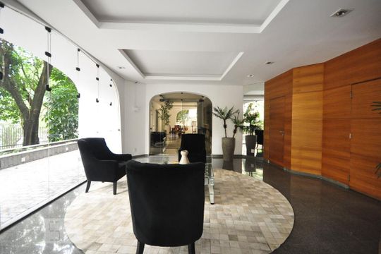 Hall social de apartamento para alugar com 3 quartos, 367m² em Vila Morumbi, São Paulo