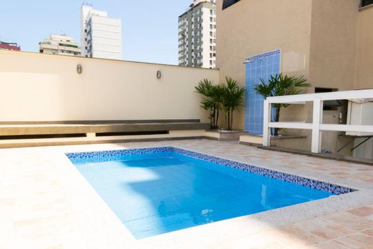 Piscina de apartamento à venda com 3 quartos, 280m² em Icaraí, Niterói