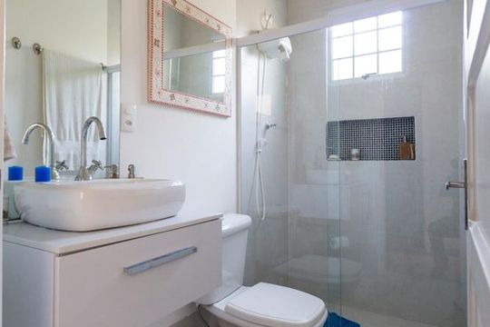 Banheiro social de casa para alugar com 4 quartos, 200m² em Planalto Paulista, São Paulo